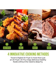 Tower White Vortx 6L Air Fryer - Image 3 of 8