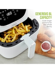 Tower White Vortx 6L Air Fryer - Image 4 of 8
