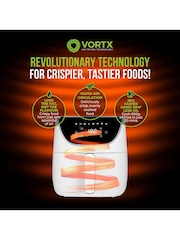 Tower White Vortx 6L Air Fryer - Image 7 of 8