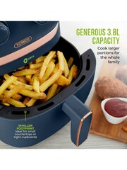 Tower Dark Blue Vortx 3.8L Air Fryer - Image 11 of 18