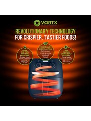 Tower Dark Blue Vortx 3.8L Air Fryer - Image 13 of 18