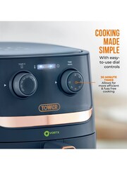Tower Dark Blue Vortx 3.8L Air Fryer - Image 15 of 18