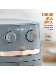 Tower Grey Vortx 3.8L Air Fryer - Image 4 of 8