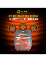 Tower Grey Vortx 3.8L Air Fryer - Image 6 of 8