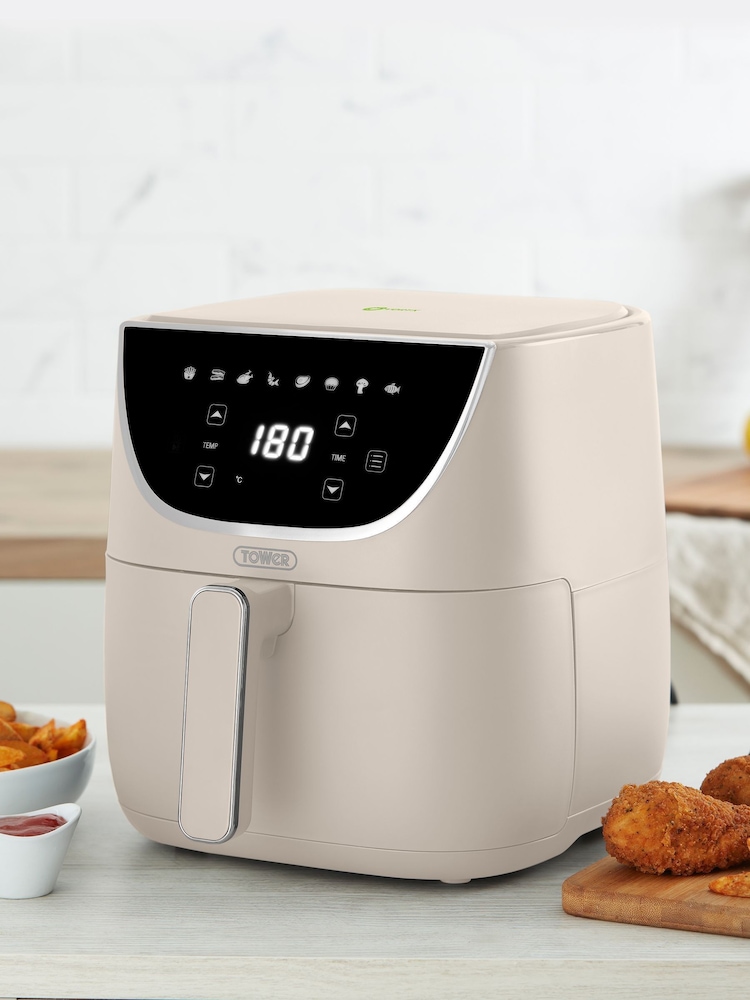 Tower Cream Vortx 6L Air Fryer - Image 1 of 8