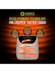 Tower Cream Vortx 6L Air Fryer - Image 7 of 8