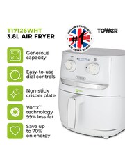 Tower White Vortx 3.8L Air Fryer - Image 12 of 18