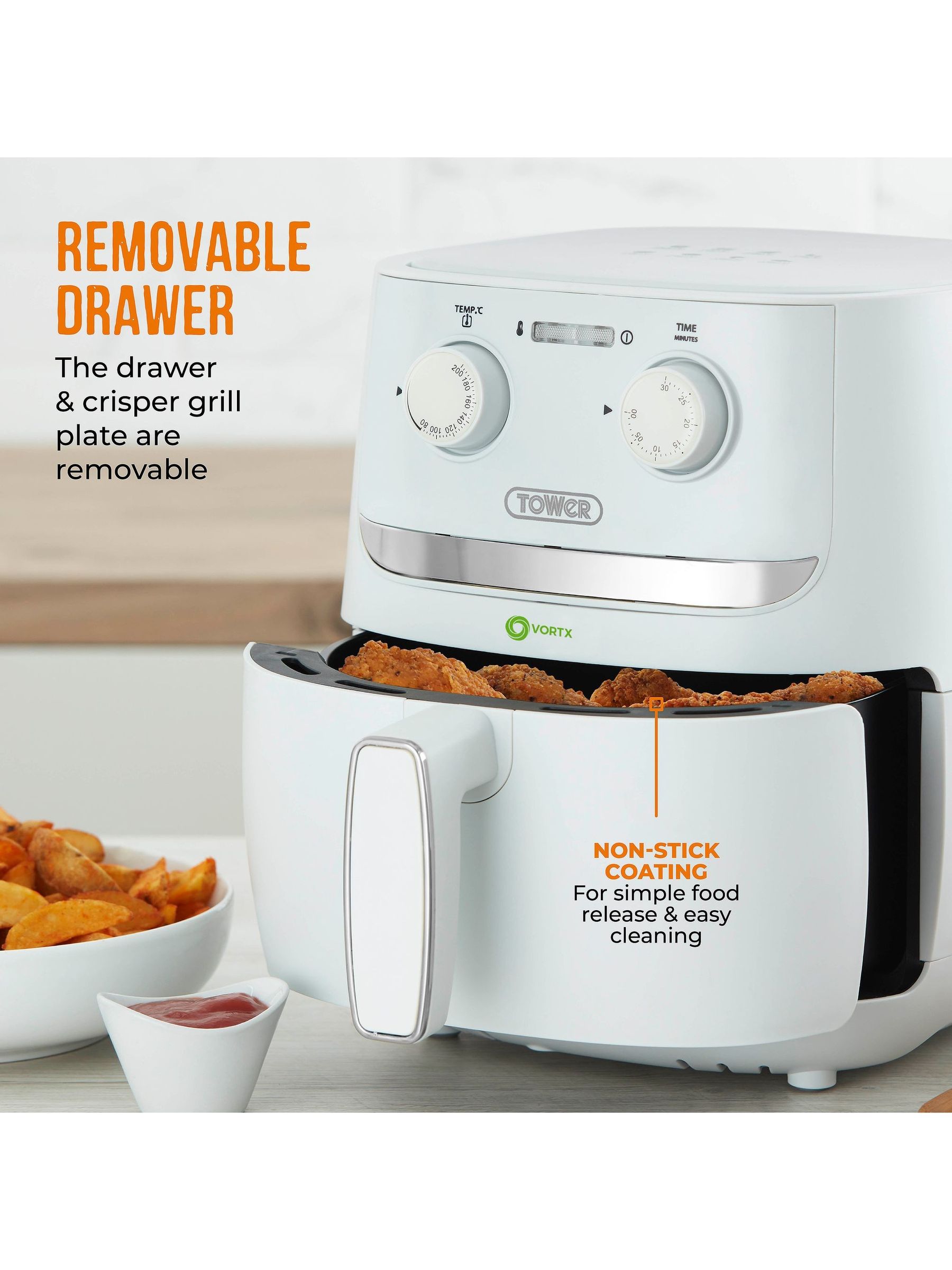 White tower air fryer sales