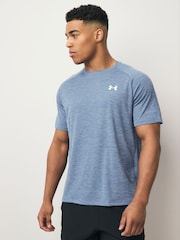 Under Armour Blue/White Tech Short Sleeve Crew T-Shirt - Image 1 of 5