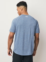 Under Armour Blue/White Tech Short Sleeve Crew T-Shirt - Image 2 of 5