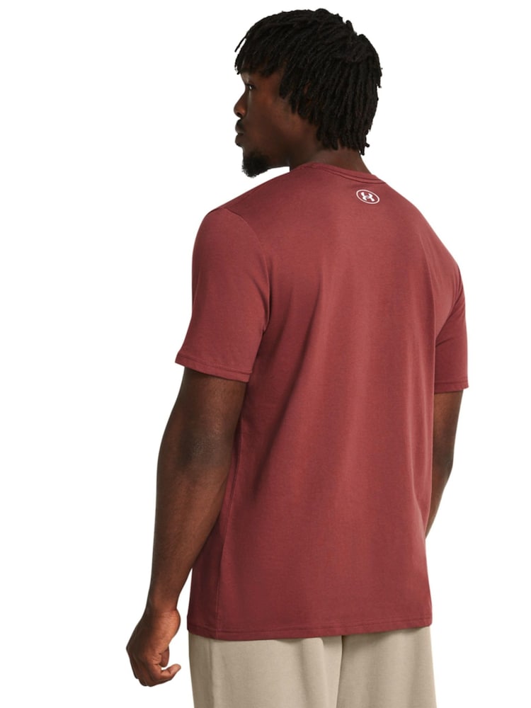 Under Armour Red Left Chest Logo T-Shirt - Image 2 of 4