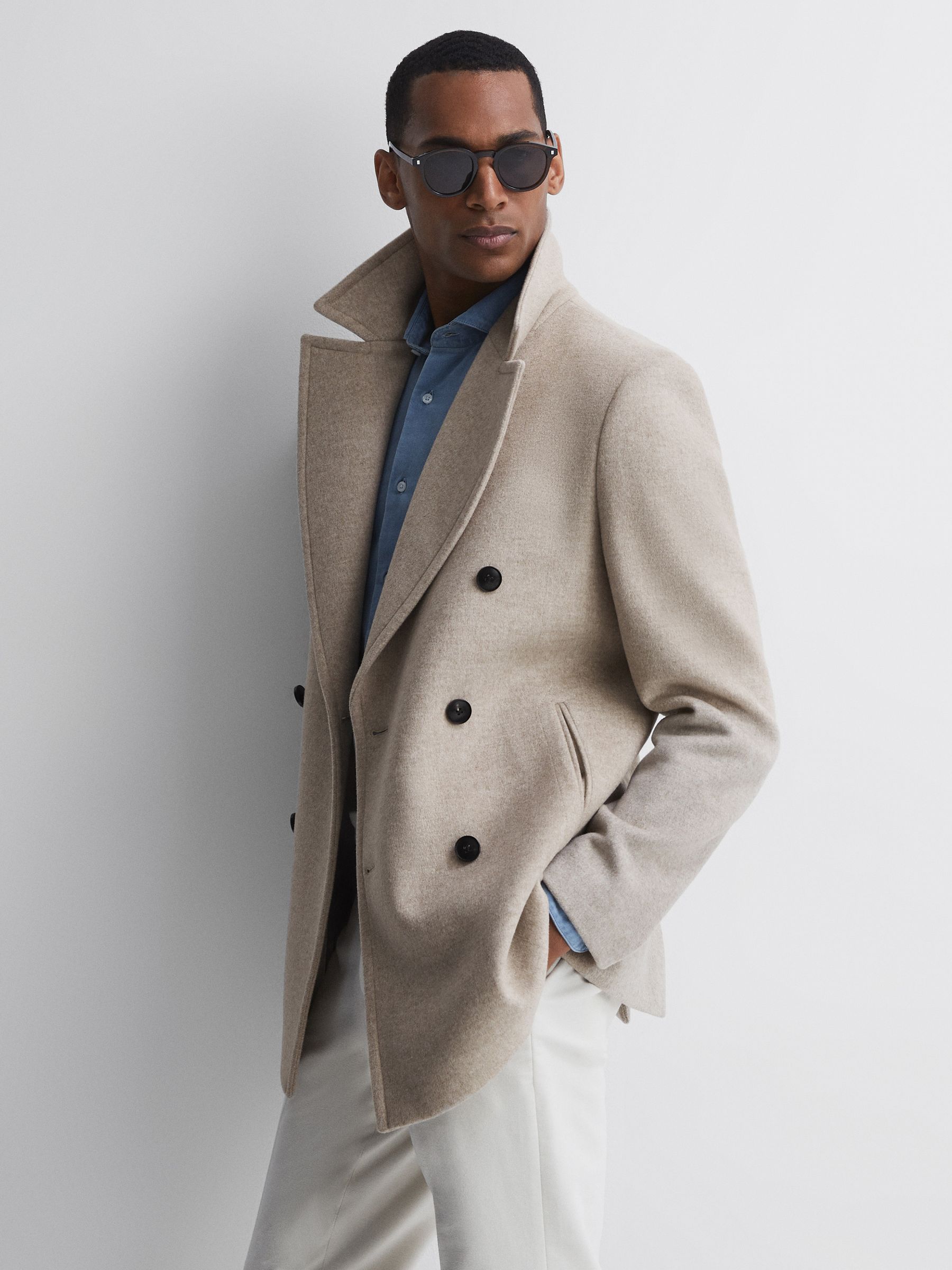 Stone wool coat shop
