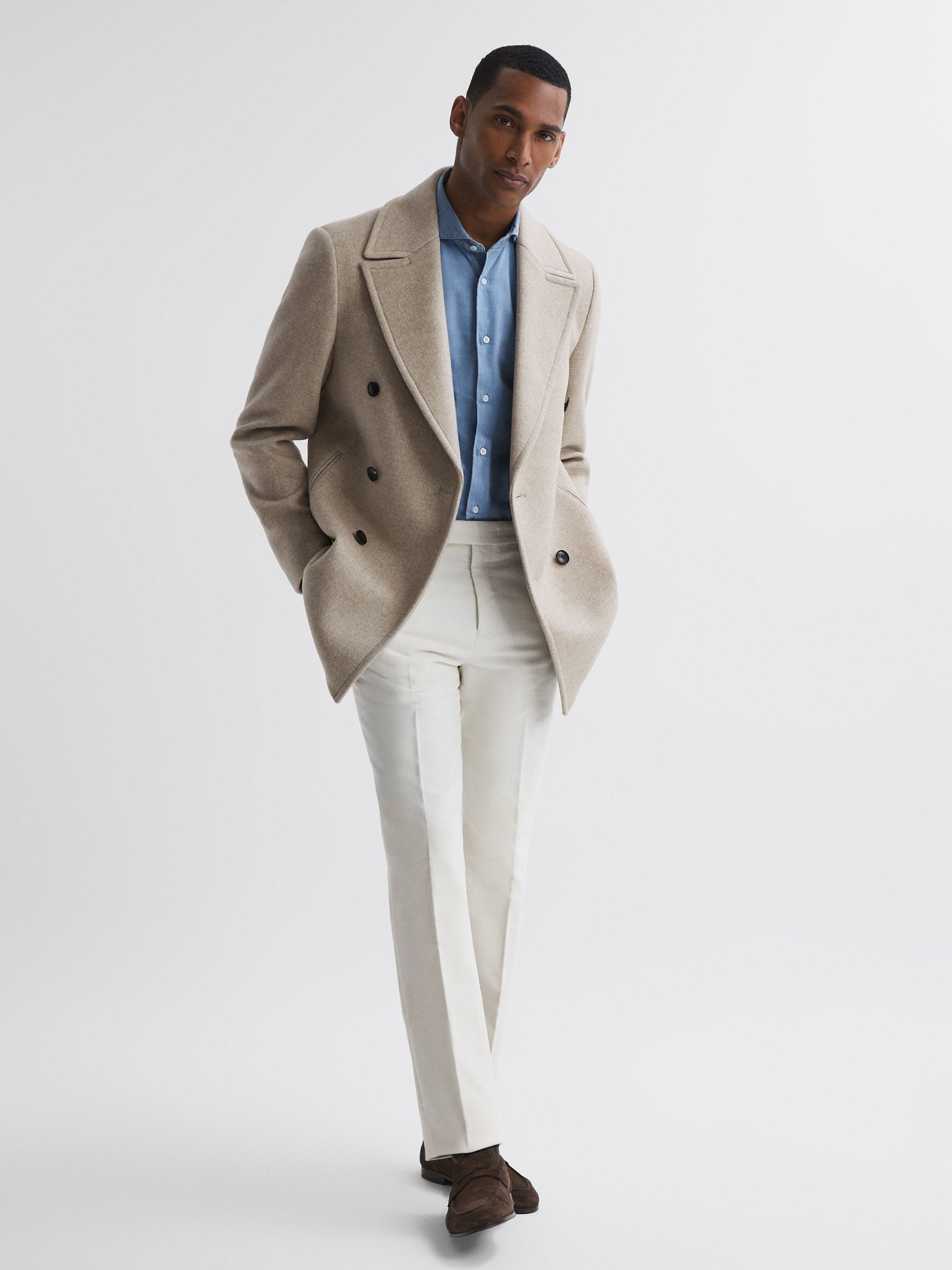 Reiss maya coat stone online
