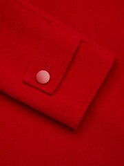 Reiss Coral Emile Wool Belted Blindseam Coat - Image 7 of 7