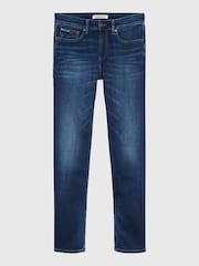 Tommy Jeans Blue Ryan Relaxed Fit Faded Jeans - Image 4 of 4