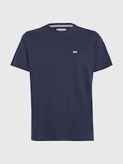 Tommy Jeans Blue Classics 100% Cotton T-Shirt - Image 3 of 4