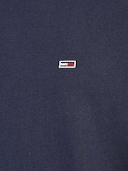 Tommy Jeans Blue Classics 100% Cotton T-Shirt - Image 4 of 4