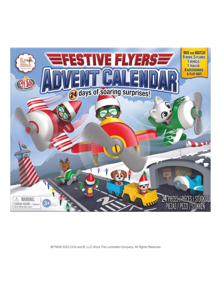 The Elf on the Shelf Festive Flyers Advent Calendar - Image 1 of 2