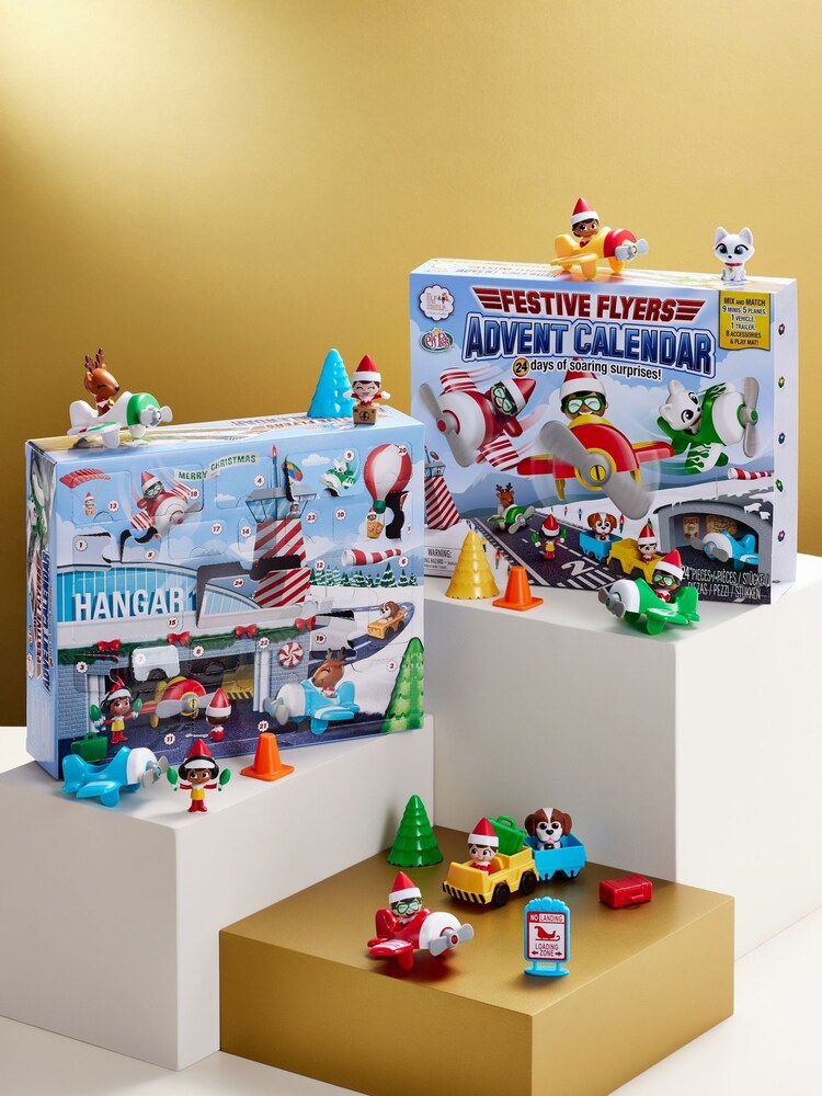 The Elf on the Shelf Festive Flyers Advent Calendar - Image 2 of 2