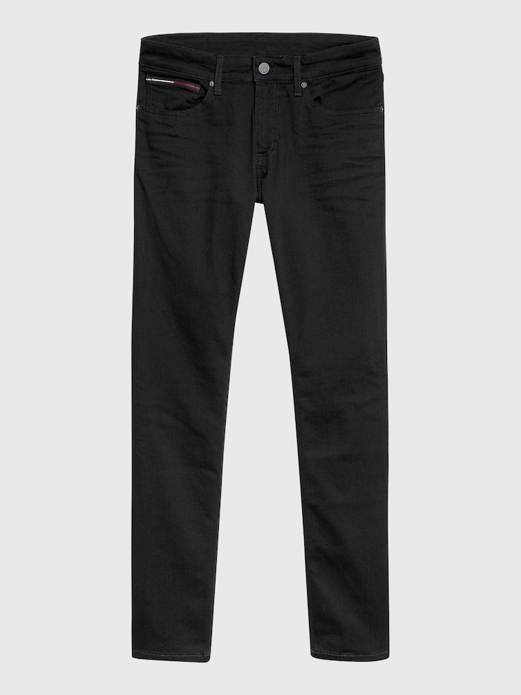 Tommy Jeans Black Scanton Slim Fit Jeans - Image 4 of 4