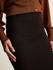 Black Shape Pencil Skirt - Image 4 of 6