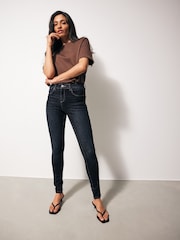 Dark Blue Skinny 360° Stretch Jeans - Image 1 of 6