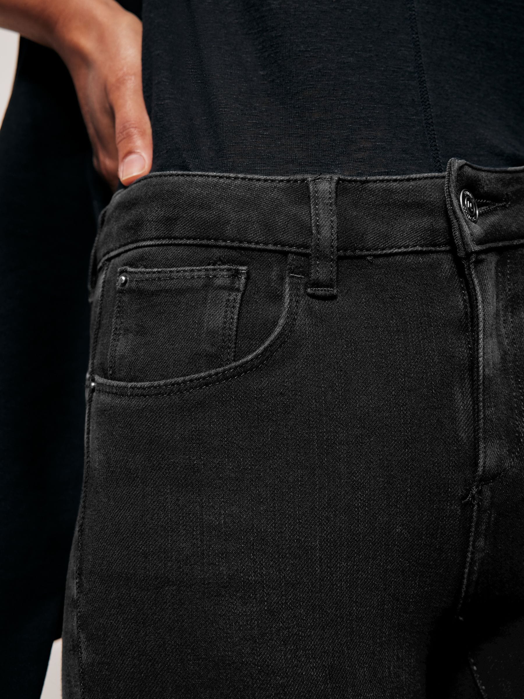 Super high rise true skinny jeans in 360 stretch cheap