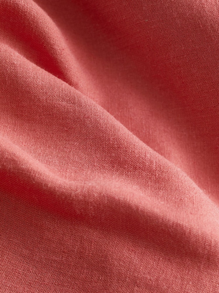 Pink/Rust Tailored Summer Shorts - Image 6 of 6