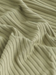 Khaki Green Bandeau Jersey Summer Dress - Image 7 of 7