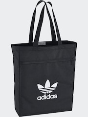 adidas Originals Black Adicolour Classic Shopper Bag - Image 3 of 6