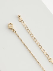 Gold Tone L Star Initial Necklace - Image 3 of 3
