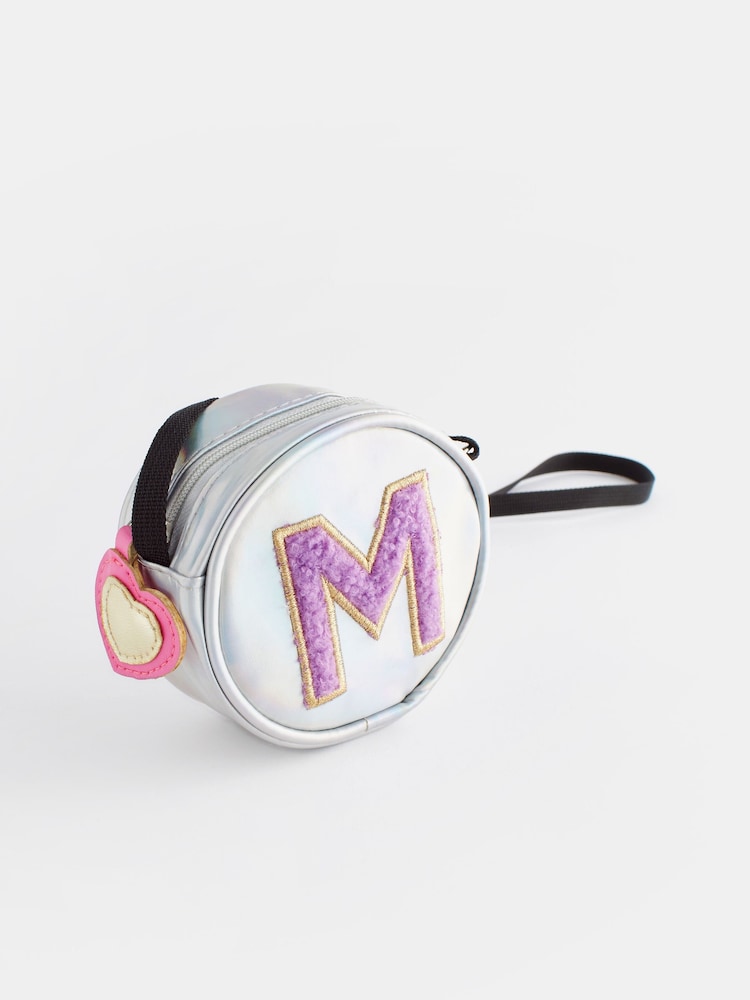 Silver M Mini Initial Bag - Image 1 of 4