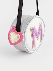 Silver M Mini Initial Bag - Image 2 of 4