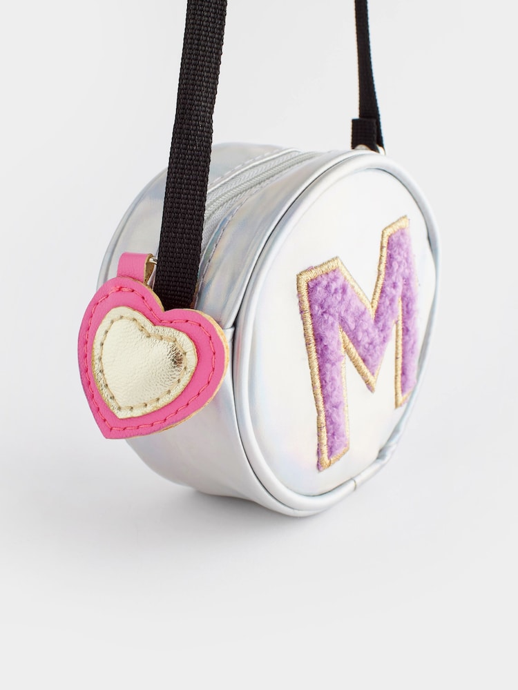Silver M Mini Initial Bag - Image 2 of 4
