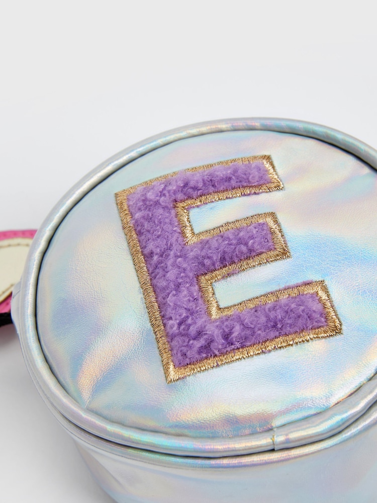 Silver E Mini Initial Bag - Image 4 of 4