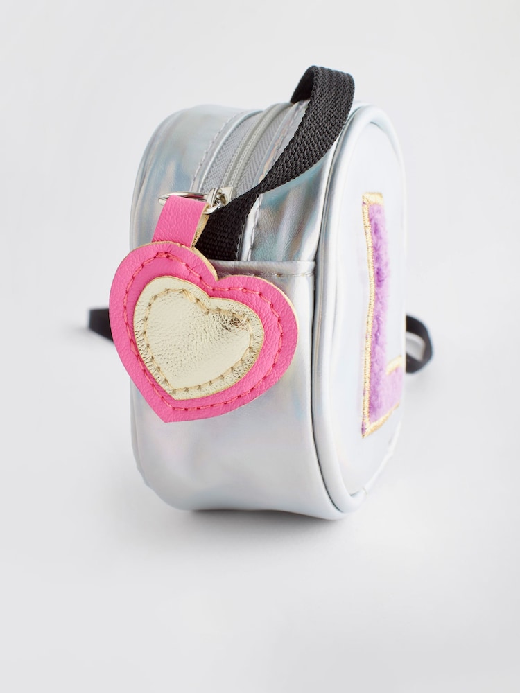 Silver L Mini Initial Bag - Image 2 of 4