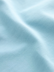 Blue/Pink/Mint Green Relaxed Fit Heavuweight 100% Cotton T-Shirts 3 Pack - Image 12 of 12