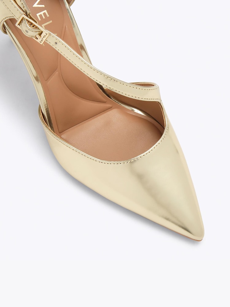 Золотой - Туфли-юли на каблуке Carvela Lorita - Изображение 5 5 Золотой - Туфли-юли на каблуке Carvela Lorita - Изображение 5 5
