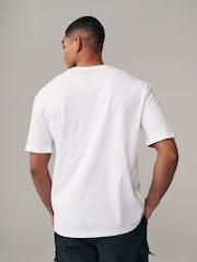 أسود/ أبيض/ محايد - Graphic 100% Cotton T-Shirts 3 Pack - صورة 5 من 12