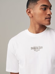 أسود/ أبيض/ محايد - Graphic 100% Cotton T-Shirts 3 Pack - صورة 7 من 12