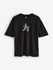 أسود/ أبيض/ محايد - Graphic 100% Cotton T-Shirts 3 Pack - صورة 8 من 12