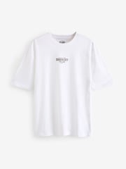 أسود/ أبيض/ محايد - Graphic 100% Cotton T-Shirts 3 Pack - صورة 9 من 12