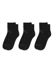 New Balance Black Multipack Ankle Flat Socks - Image 1 of 3