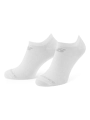 New Balance White Multipack No Show Trainer Liner Socks - Image 2 of 3