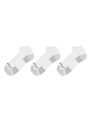 New Balance White Multipack Cushioned Low Cut Socks - Image 1 of 3