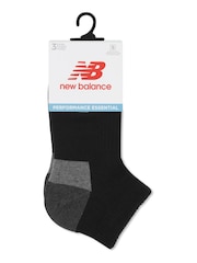 New Balance Black Multipack Cushioned Low Cut Socks - Image 3 of 3