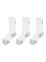 New Balance White Multipack Essentials Cushioned  Crew Socks - Image 1 of 3