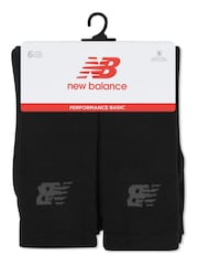 New Balance Black Multipack Sports Cushioned Crew Socks - Image 3 of 3