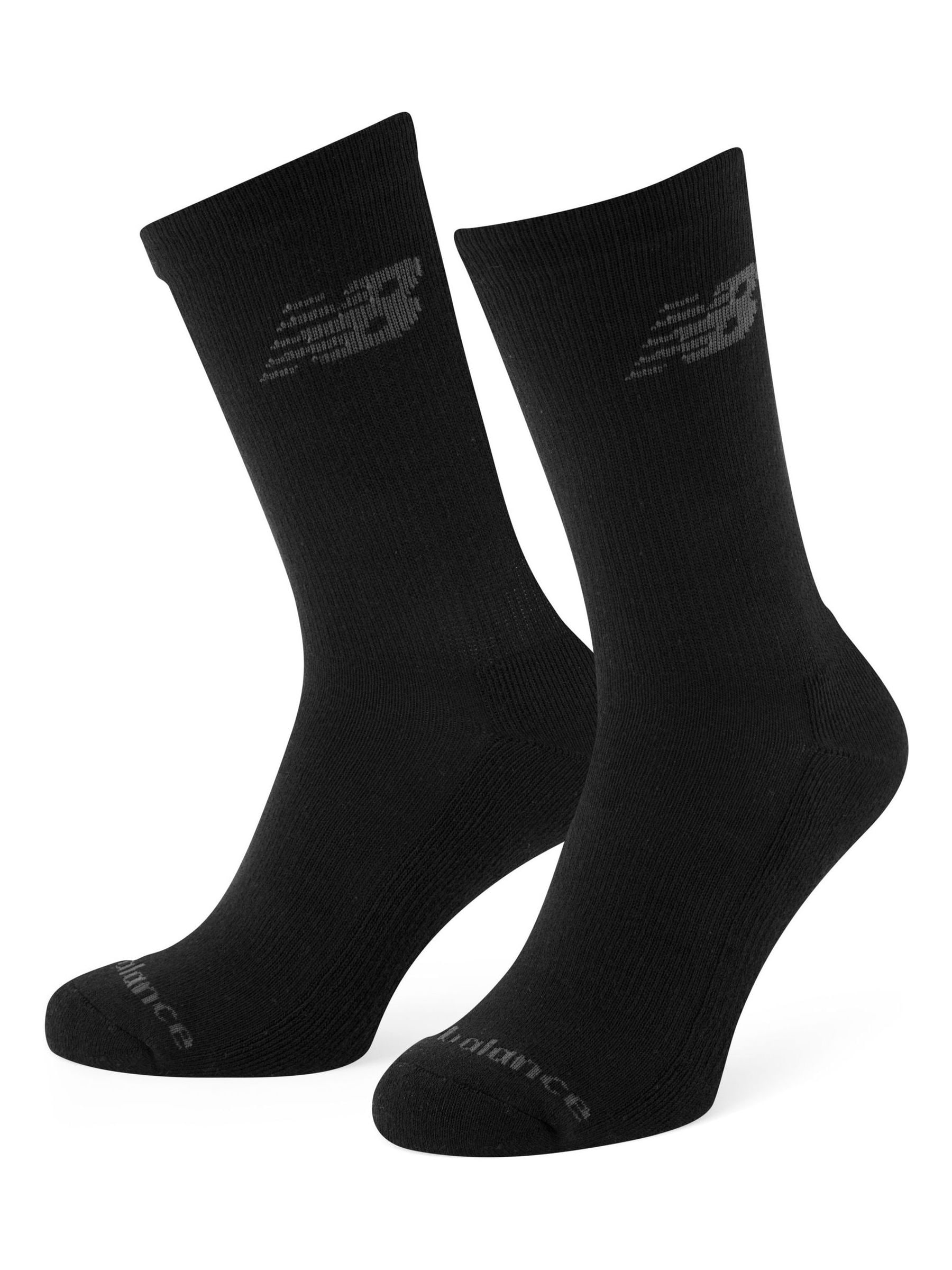 New Balance Black Sports Cushioned Crew Socks 3 Pack