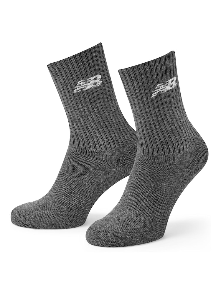 New Balance Natural Everyday Crew Socks 3 Pack - Image 2 of 3